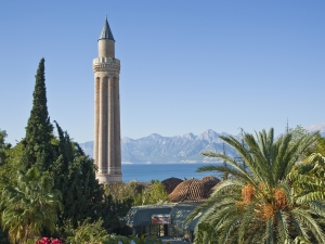 Yivli Minre - Flétnový minaret