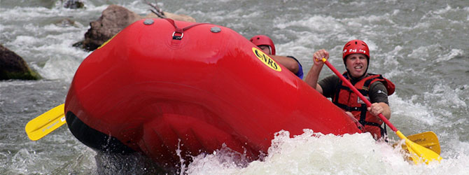 Rafting v Norsku