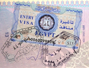 Egyptské vízum