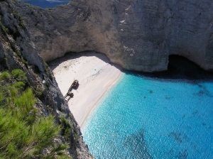 záliv Navagio