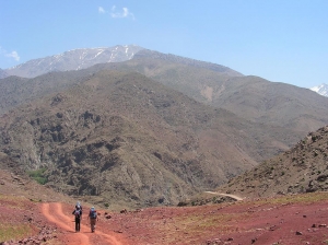 Jebel Toubkal, nejvyšší hora Maroka